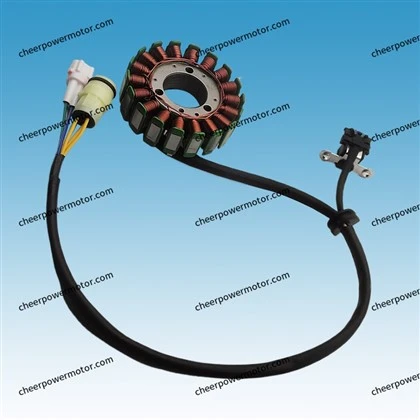 18 pólový magnetový stator